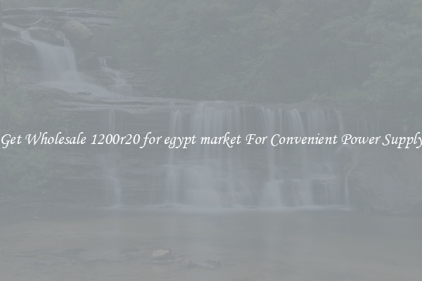 Get Wholesale 1200r20 for egypt market For Convenient Power Supply