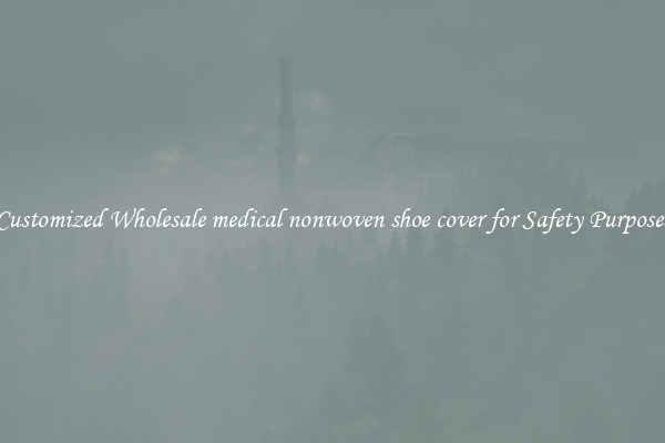 Customized Wholesale medical nonwoven shoe cover for Safety Purposes