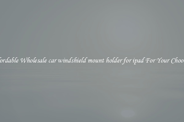 Affordable Wholesale car windshield mount holder for ipad For Your Choosing